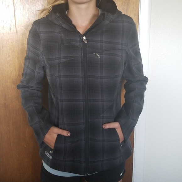 Womens Spyder plaid jacket - Picture 4 of 4